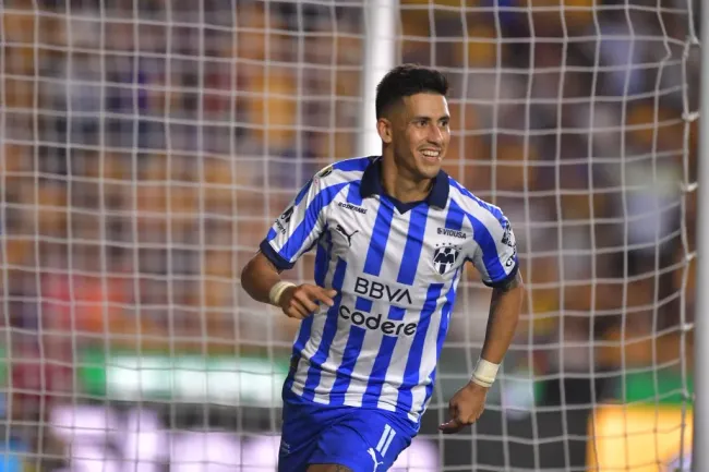 Maximiliano Meza, jugador de los Rayados. | Getty Images