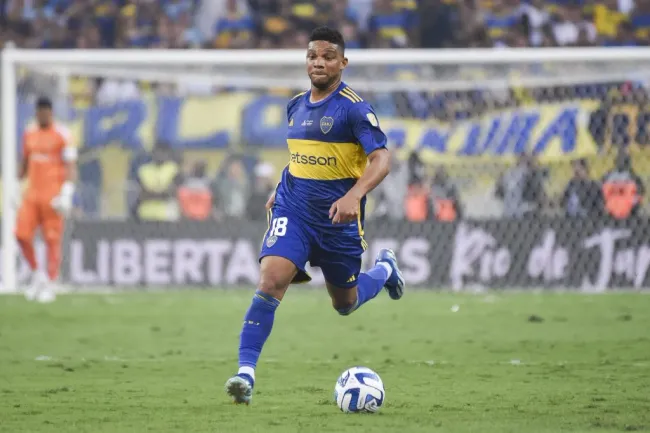 Frank Fabra, en Boca. (IMAGO)