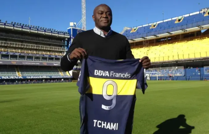 Tchami jugó en Boca durante dos temporadas y media. (Boca Juniors)