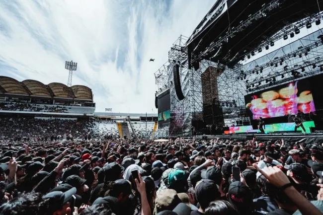 El Estadio Monumental de Colo Colo recibirá sus últimos conciertos en estos días. Primero tocará Roger Waters y luego The Cure. | Foto: Guillermo Salazar.