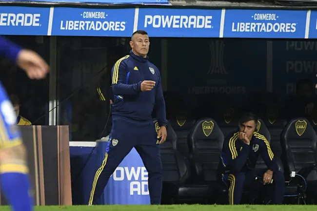 Jorge Almirón perdió la última final de la Libertadores con Boca Juniors. ¿Tendrá su revancha en Colo Colo? | Foto: Photosport.