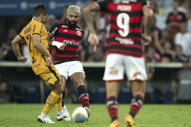 Gabigol voltou a atuar pelo Flamengo. Foto: Jorge Rodrigues/AGIF