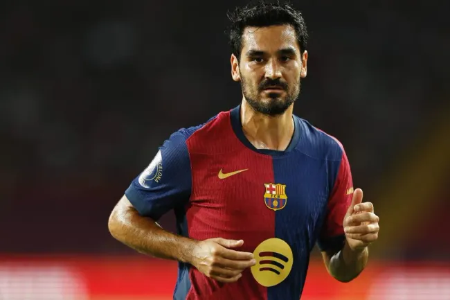 Ilkay Gündogan pelo Barcelona. Foto: Imago