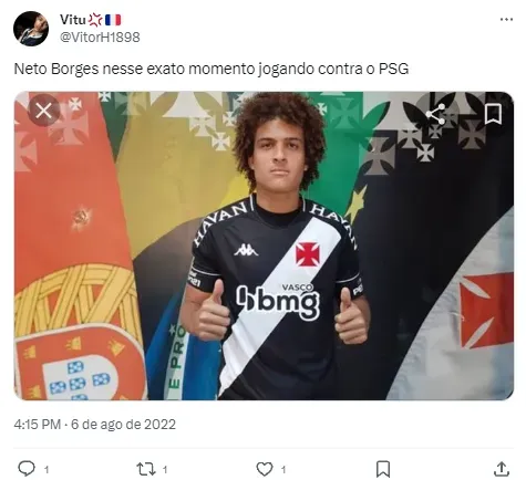 Bom Vasco: Por que você e Messi estão vendo nome do Vasco em todas as redes  sociais