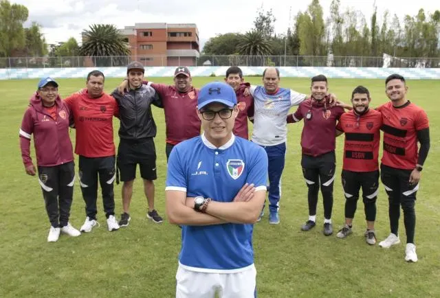 Joe Armas, con 27 años, logró el ascenso de Imbabura SC a la Primera División de Ecuador para 2024.