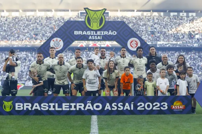 Corimthians no Brasileirão de 2023. (Photo by Ricardo Moreira/Getty Images)