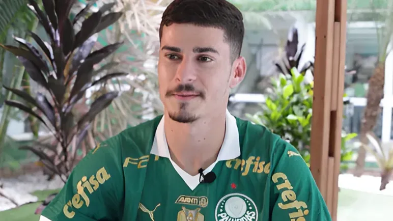 Rômulo  | foto: reprodução/palmeiras tv