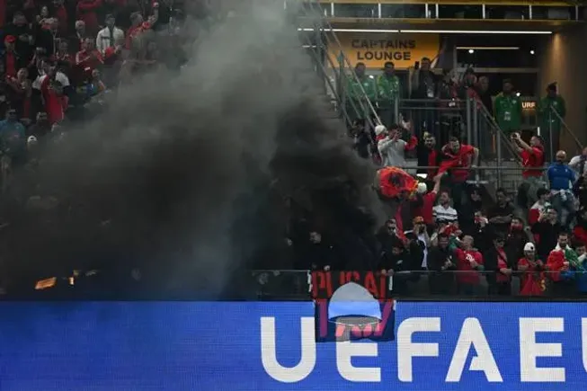 Los fanáticos de Albania generaron bastante caos durante su debut en la Eurocopa 2024.