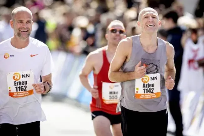 Arjen Robben ahora se dedica al running.