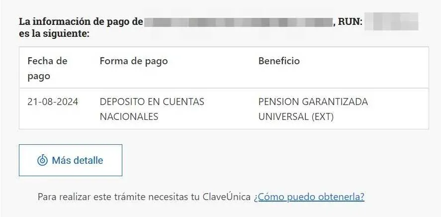 Desde ya puedes consultar la fecha de pago de la PGU de agosto en mi.chileatiende.gob.cl/tramites/5212.