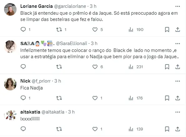 Internautas comentam sobre atitude de Cezar Black - Fonte: Twitter