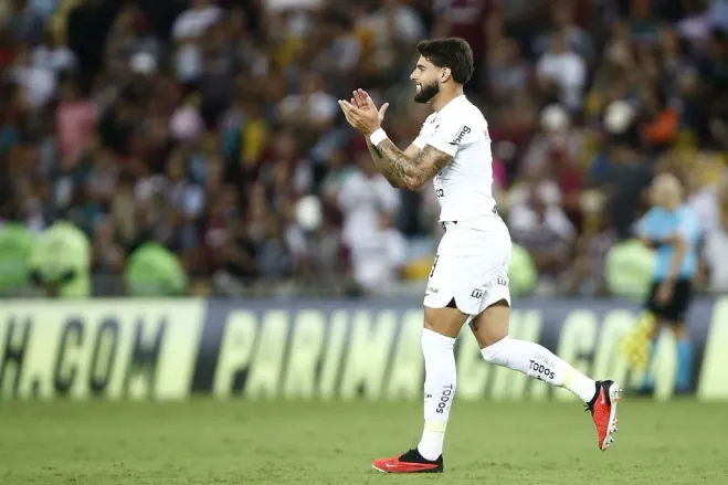 Yuri Alberto comemora gol contra o Fluminense (Photo by Wagner Meier/Getty Images)