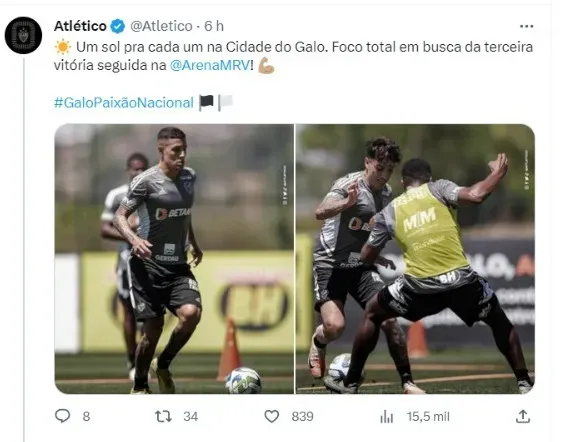 Futebol Americano: Galo vence o Vasco por 44 a 0 e segue invicto