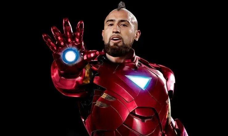 Arturo Vidal es Iron Man