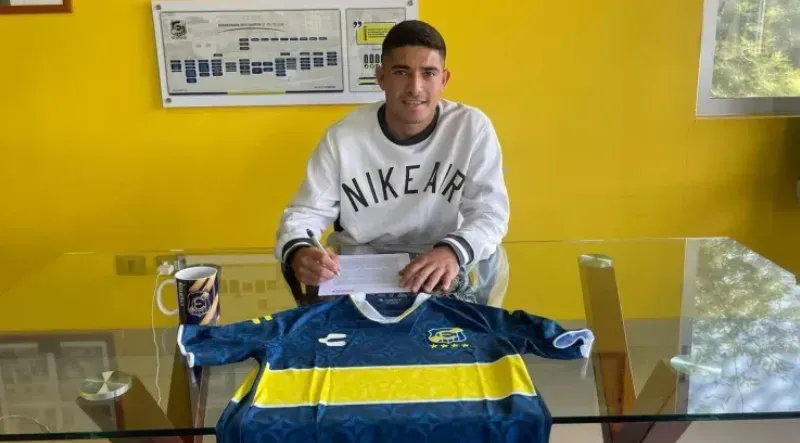 Braian Martínez firmó en Everton | Foto: Everton