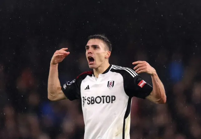 Joao Palhinha of Fulham . (Photo by Alex Pantling/Getty Images)
