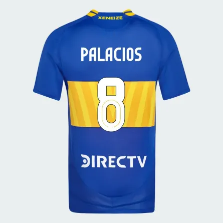 Palacios, el primer refuerzo de Boca, utilizará la n°8.