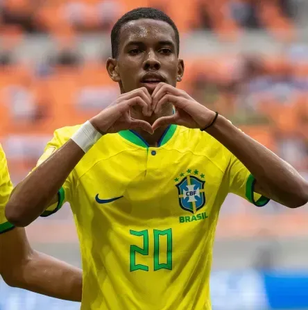 Foto: Leto Ribas/CBF – Estevão Willian vem se destacando pela Seleção Brasileira Sub-17