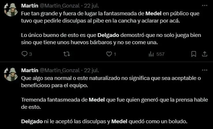 Captura Twitter.