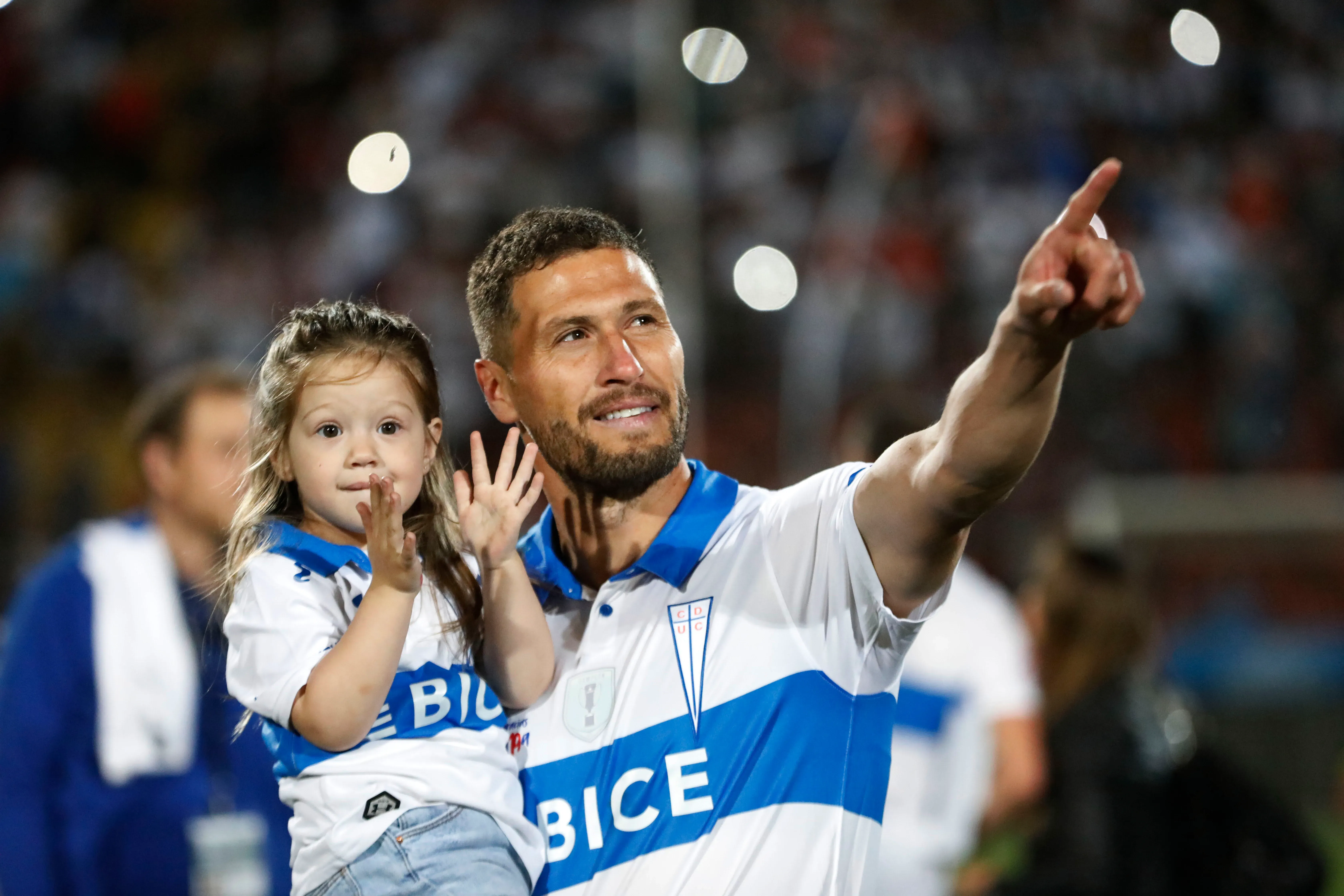 Germán Lanaro se hizo un nombre en U. Católica. Imagen: Photosport