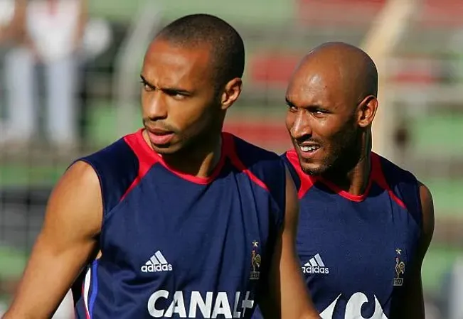 Henry y Anelka compartieron selección durante buena parte de sus carreras, pero nunca club.