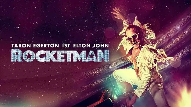 Rocketman es protagonizada por Taron Egerton como Elton John. (Paramount Pictures)