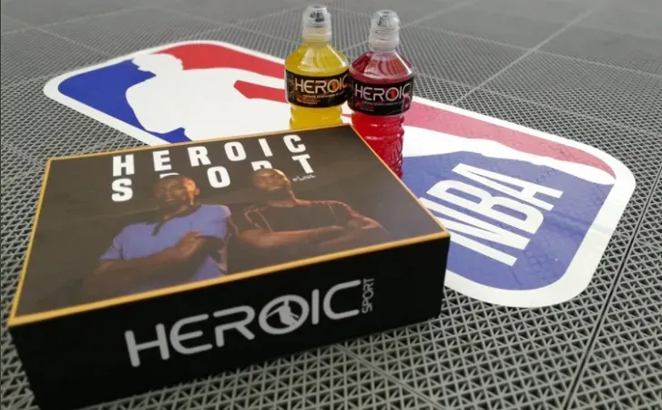 Heroic Sport, la bebida energética de Lass Diarra que firmó con la NBA.