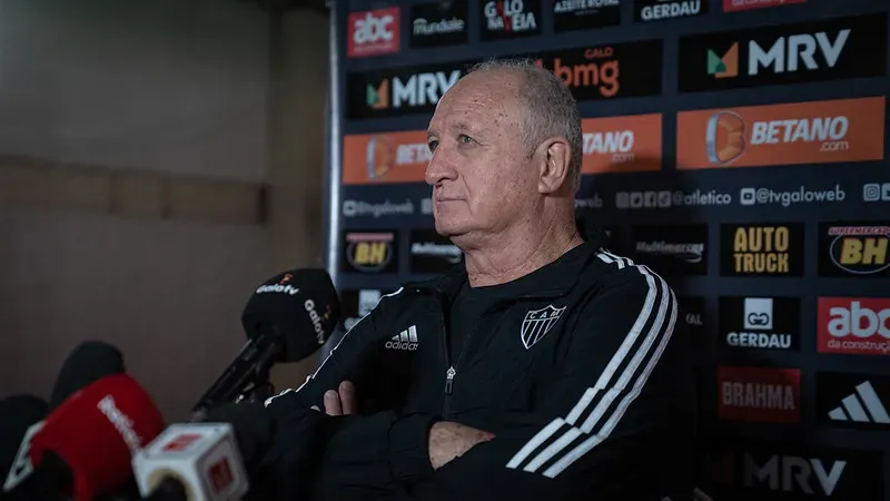 Felipão revela detalhe doloroso em sua passagem pelo Atlético – Foto: Pedro Souza / Atlético