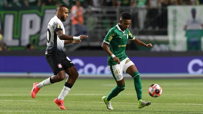Palmeiras e Corinthians empataram pelo Paulistão. Foto: Cesar Greco/Palmeiras