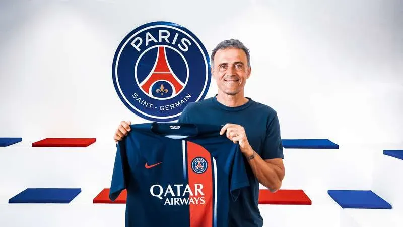 Luis Enrique DT del PSG