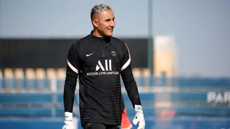 Keylor Navas con el PSG / Prensa PSG