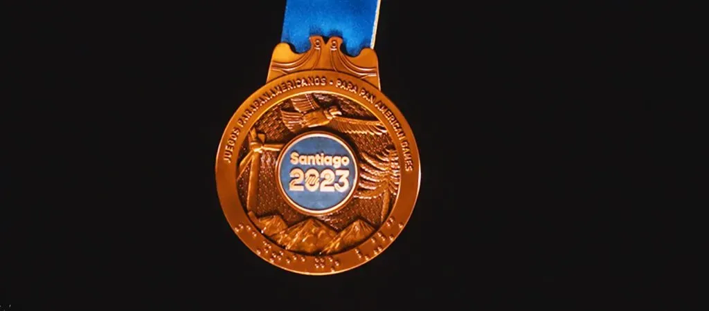 Medalla de bronce.
