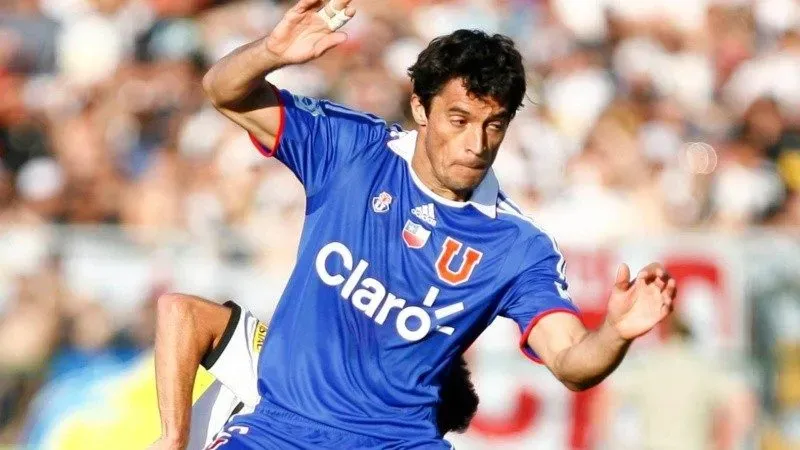 Marcos González en su etapa de jugador de la U.