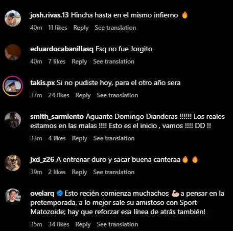 Fanáticos del Domingo Dianderas (Foto: Instagram).