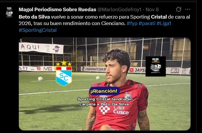 Fuente: @MarlonGodefroy1