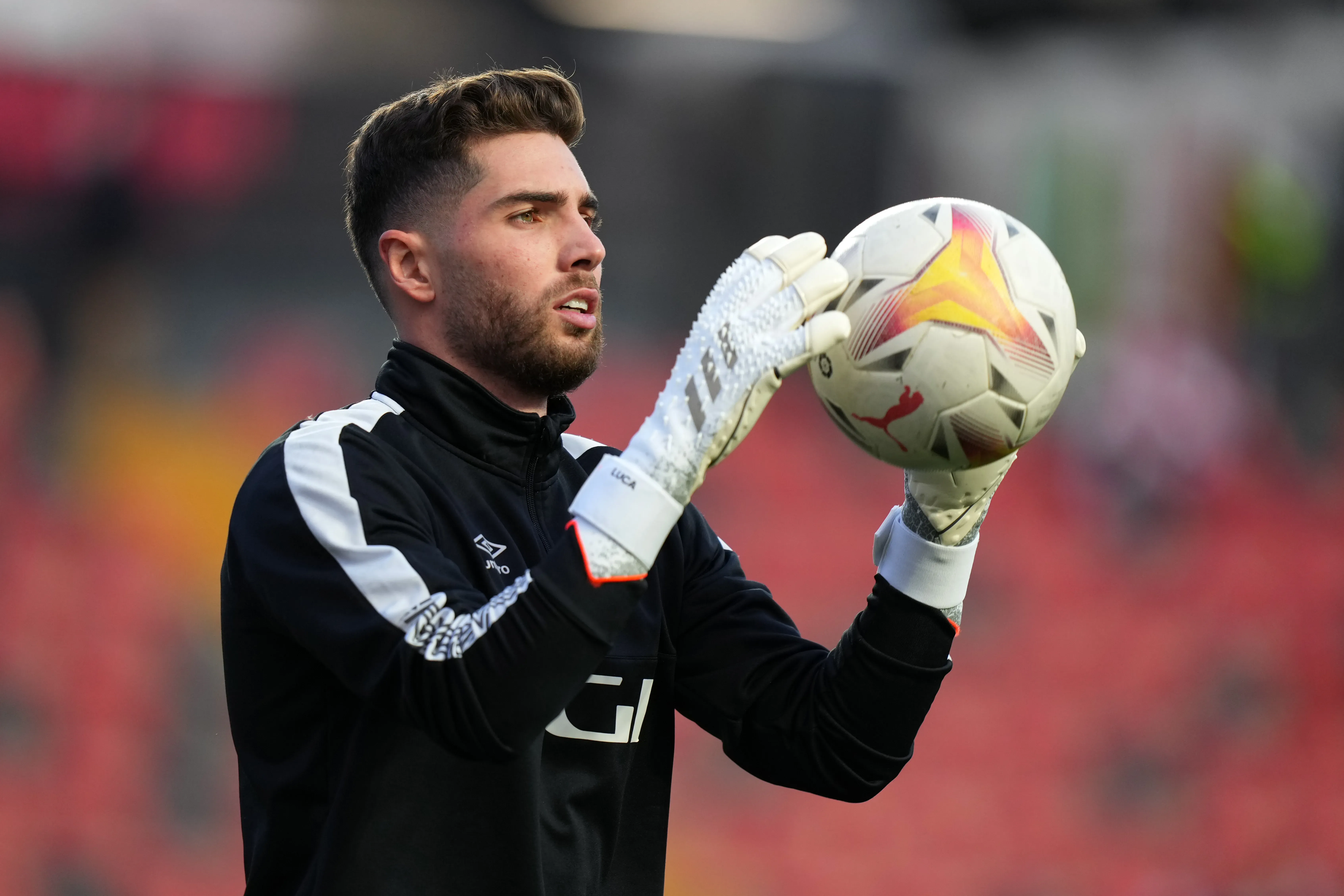 Luca Zidane, goleiro da seleção da Argélia (Photo by Angel Martinez/Getty Images)