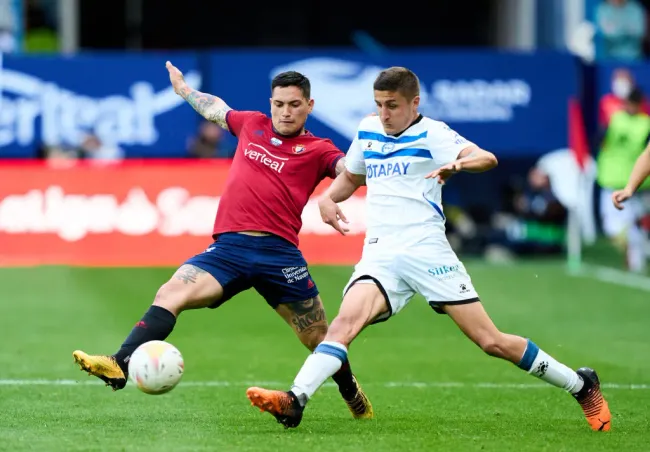 Nahuel Tenaglia en el Alavés de España. (Foto: Getty)