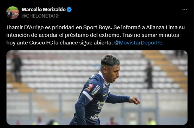 Fuente: @CHELONETA10