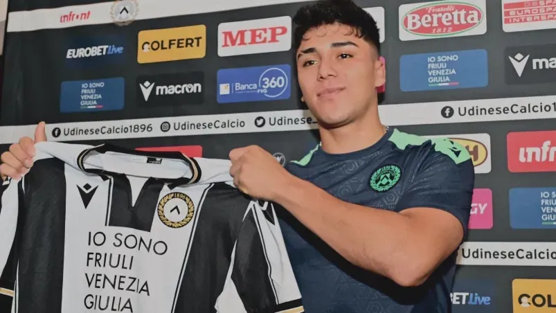 Damián Pizarro es compañero de Alexis en Udinese.