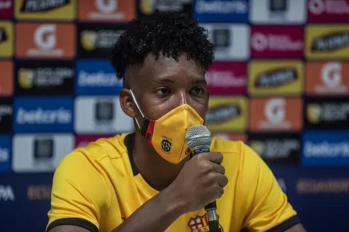 Joshue Quiñónez es una de las grandes proyecciones de Barcelona SC para los próximos años. FOTO: @BarcelonaSC