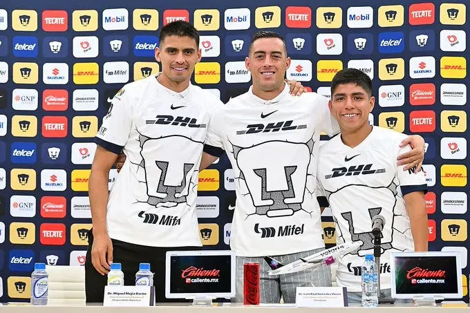 Los tres fichajes de Pumas, ¿se suma otro? (@PumasMX).