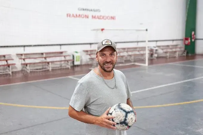 César La Paglia, ex jugador de Boca (La Nación)