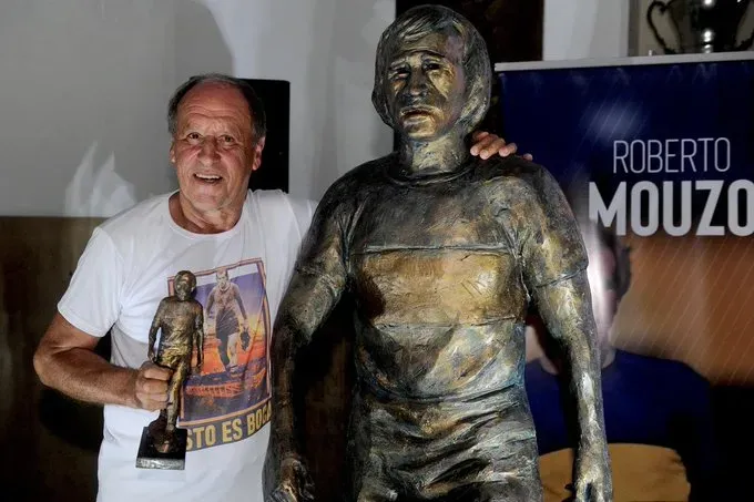 Roberto Mouzo, histórico jugador de Boca.