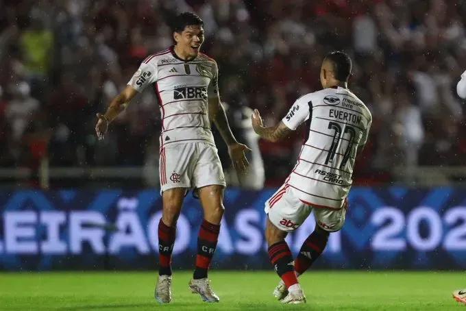 Flamengo é o vice-líder do Brasileirão. Gilvan de Souza / CRF