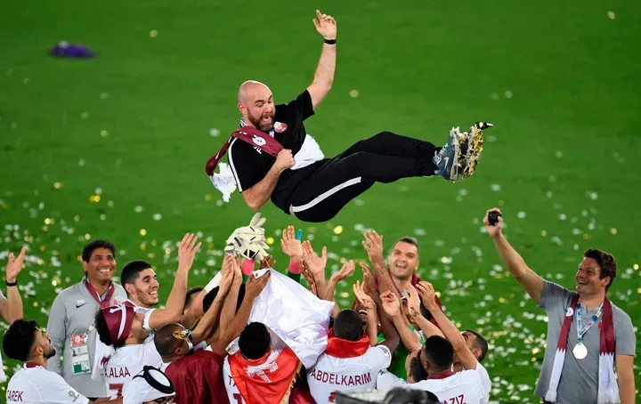 Félix Sánchez Bas, ex DT de Qatar. Foto: Getty.