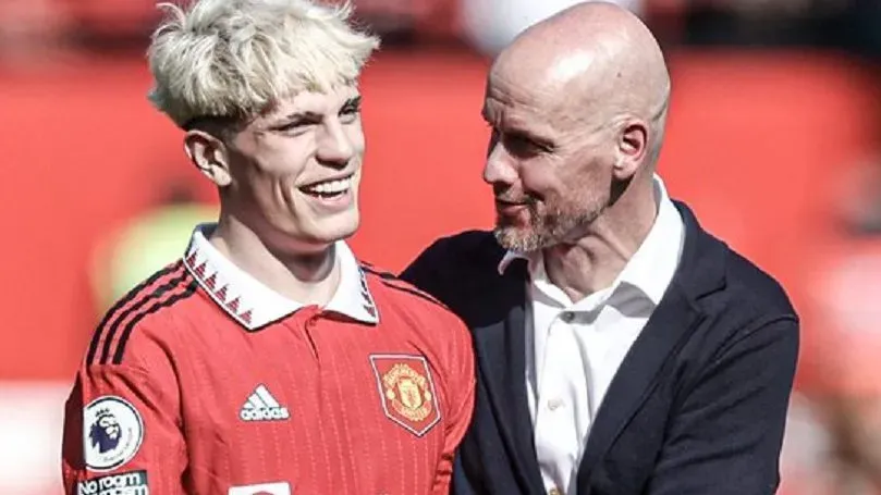 Alejandro Garnacho, la gran joya que tiene Manchester United.