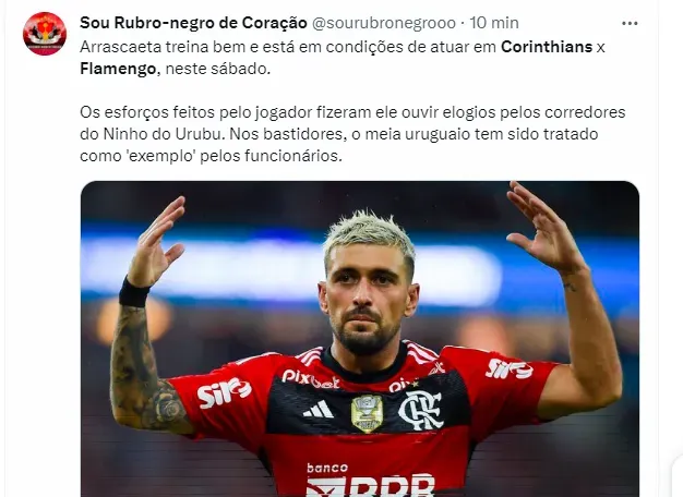 Flamengo x Bragantino: vidente faz previsões sobre o jogo