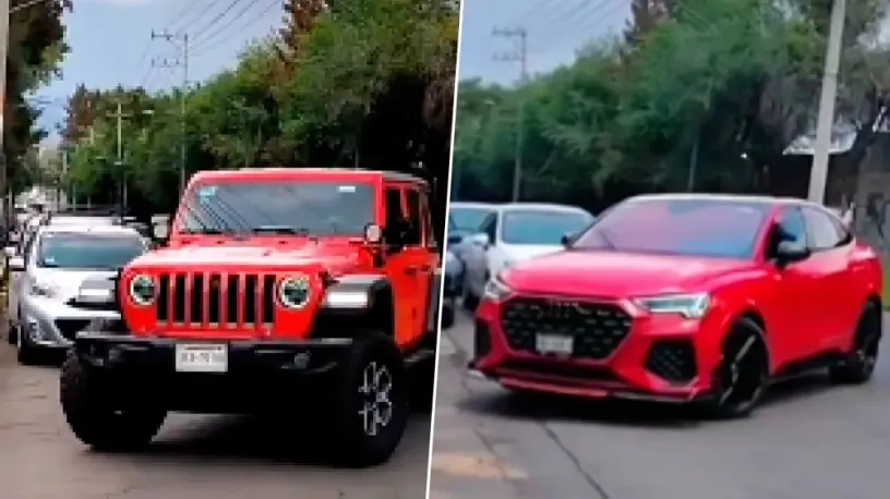 Dos coches que Antuna usa habitualmente (Capturas X El Chemín).