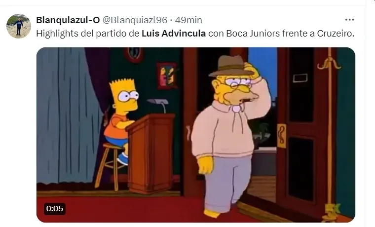 Luis Advíncula víctima de memes tras expulsión. (Foto: Captura de X)