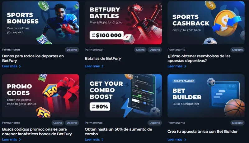 Código promocional Betfury.